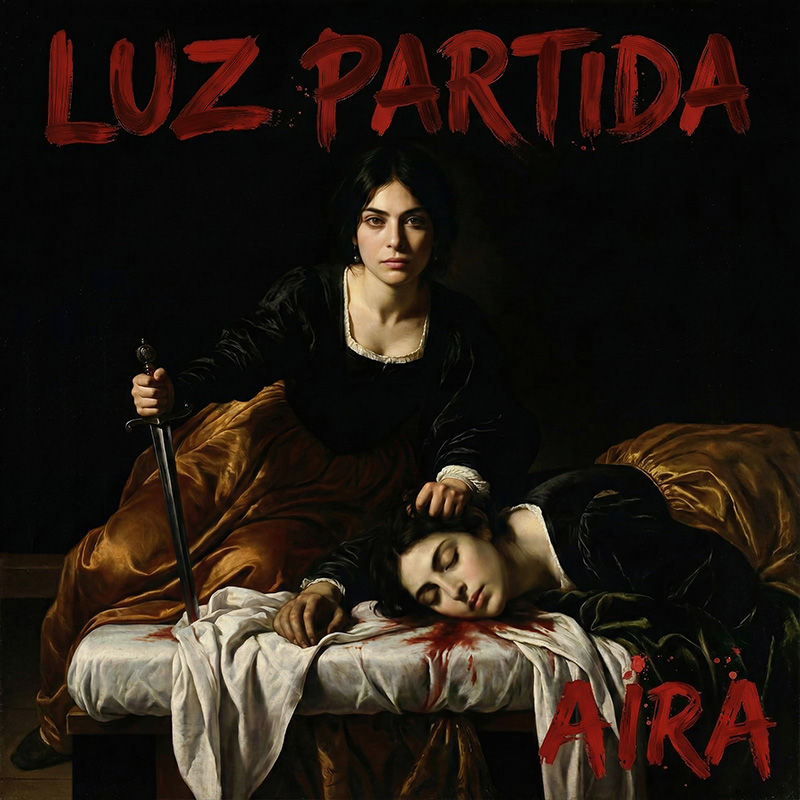 Portada del álbum LUZ PARTIDA de AIRA - Nuevo pop español